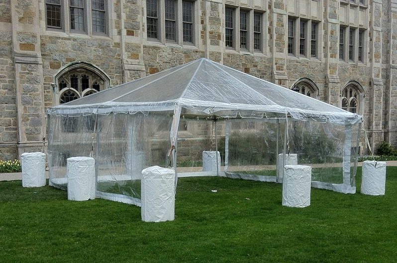 clear tent rental