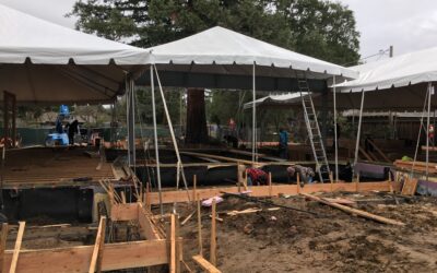 How to Set Up a Tent on Concrete, Cement, and Other Hard Surfaces